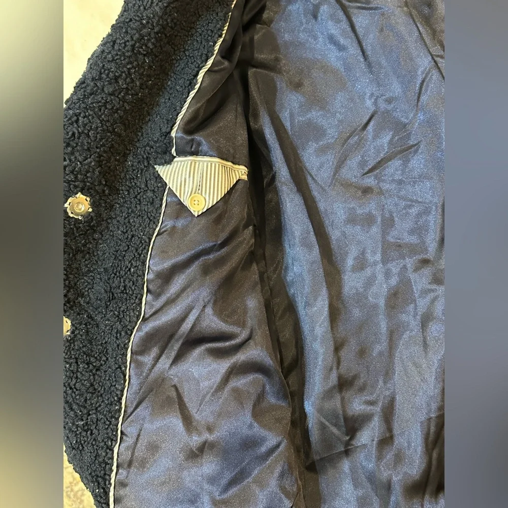 J. Crew Colorblock Sherpa Coat - Picture 9 of 16